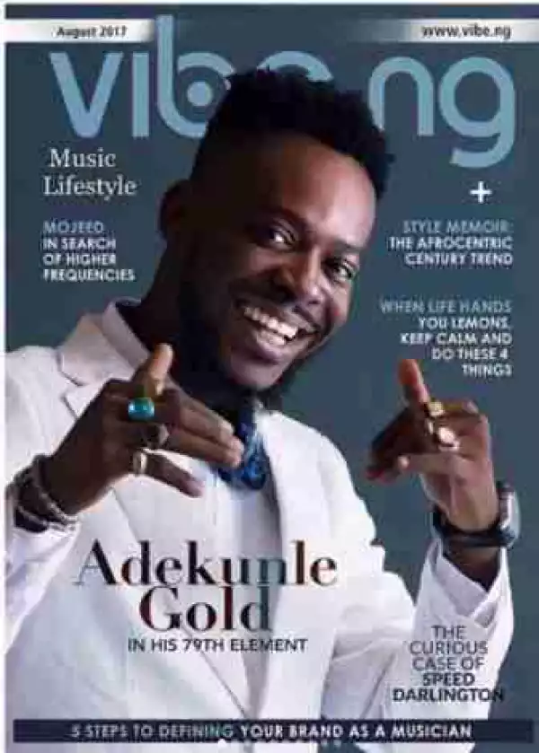 YBNL Soldier, Adekunle Gold Looks Dapper On The Covers Of Vibes Magazine (Photos)